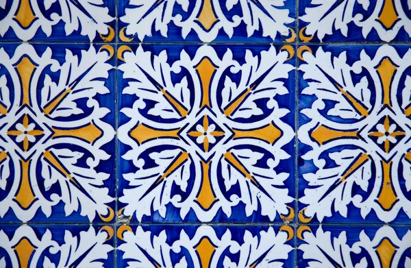 Глазурованная плитка Португалии — стоковое фото