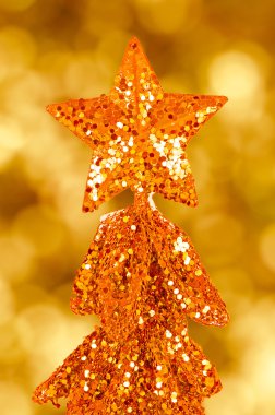 Sequin christmas tree clipart