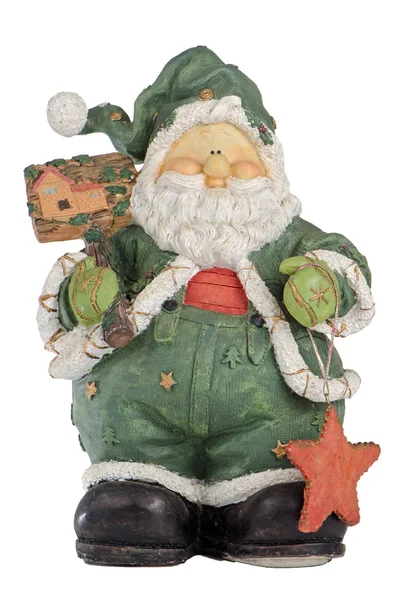 Santa Claus de cerámica — Foto de Stock