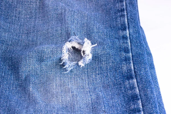 stock image Hole in Jeans