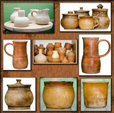 Pottery handmade clipart