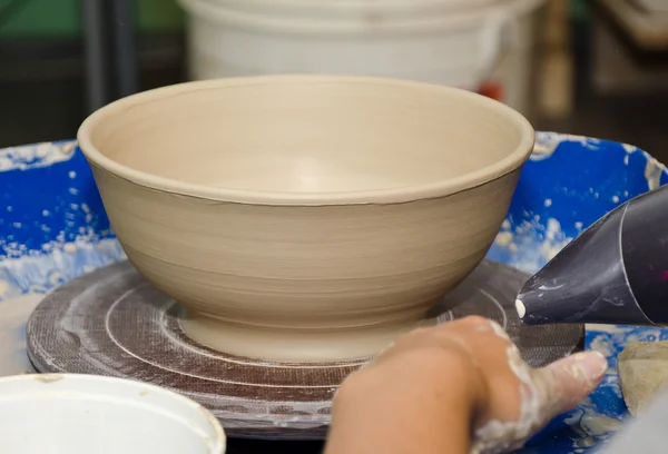 手工制作陶器 — 图库照片