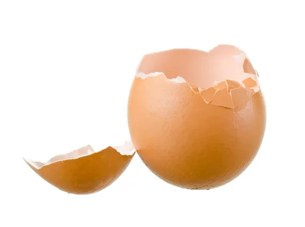 Trasiga ägg skal — Stockfoto