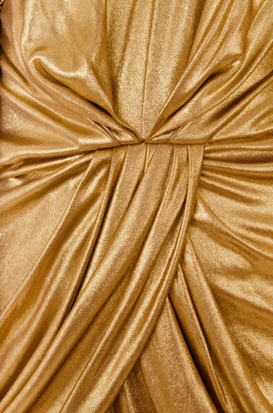 Dobradiças fechadura tecido de ouro — Fotografia de Stock