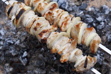 Shish kebab clipart