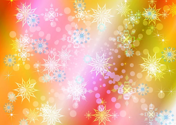 Abstrakt festliga vintern illustration — 图库照片