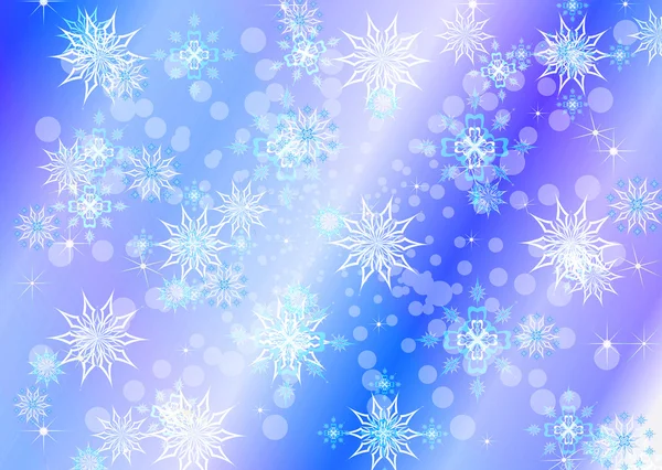 Ilustração de inverno comemorativa abstrata — Fotografia de Stock