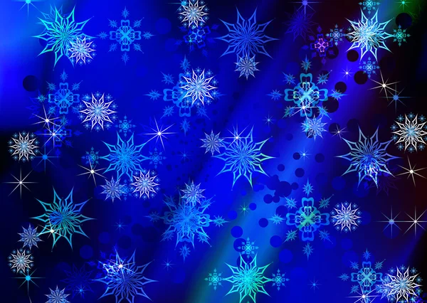 Абстрактная праздничная зимняя иллюстрация — стоковое фото