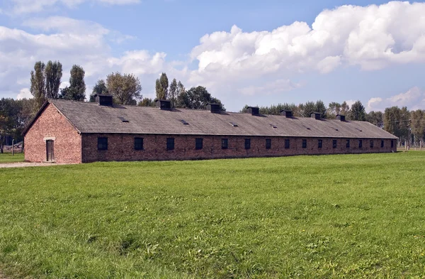 Koncentrační tábor Auschwitz birkenau. — Stock fotografie