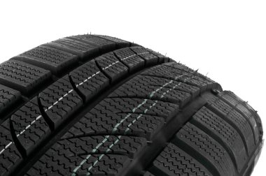 Winter tire close up. clipart