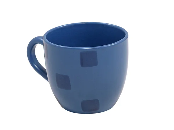 Blue čaj cap.isolated. — Stock fotografie