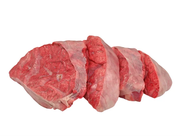 Sliced cow lung. — Stock Photo, Image