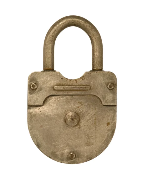 Vecchia serratura in metallo . — Foto Stock