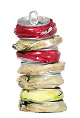 Shape from smashed cans clipart