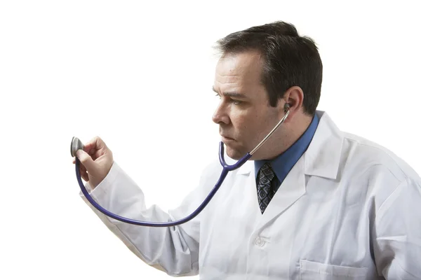 Doktorlar stetoskop — Stok fotoğraf