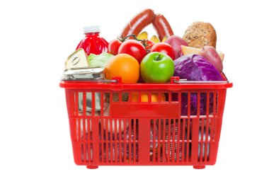 Shopping basket clipart