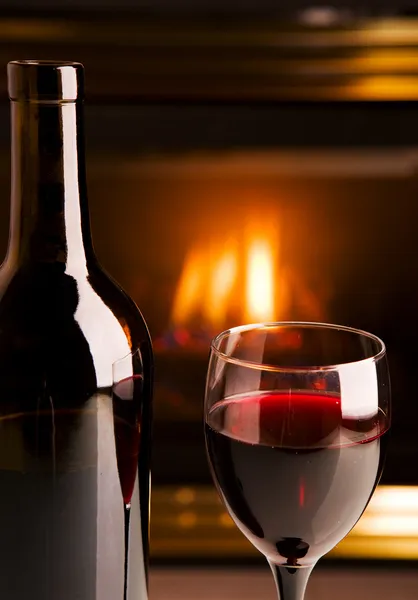 Krb červené víno — Stock fotografie