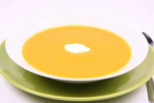 Sopa de calabaza — Foto de Stock