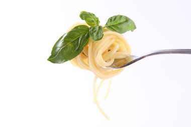 Çatallı spagetti.