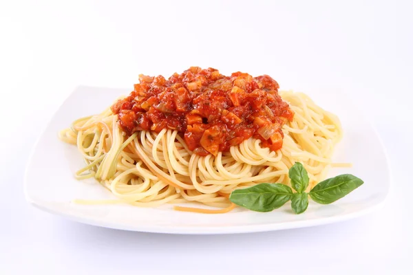 Spaghetti bolognese — Fotografie, imagine de stoc