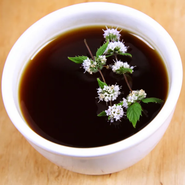 Chá com hortelã — Fotografia de Stock