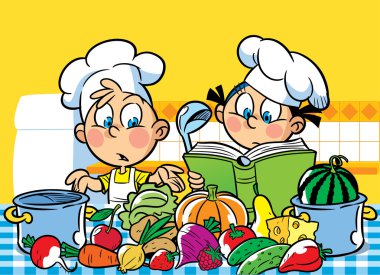 Cooking recipes clipart