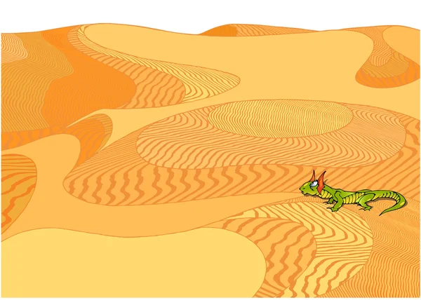 Пустеля — стоковий вектор