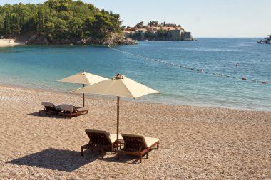 özel plaj - Karadağ