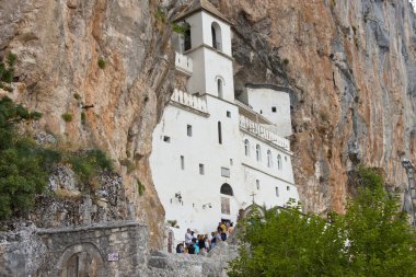 Montenegro, Ostrog Monastery clipart