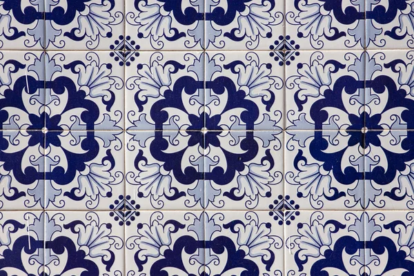 Portugiesisches Mosaik Azulejo lizenzfreie Stockbilder