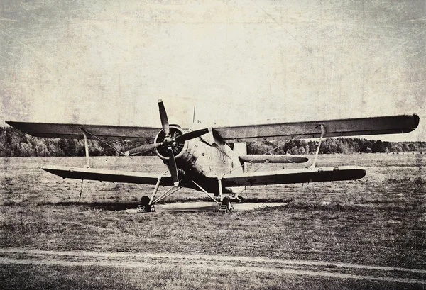 Retro aviation — Stock Photo, Image