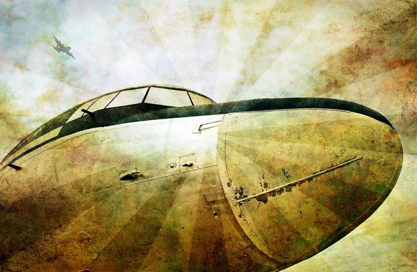 Grunge aviation bakgrund — Stockfoto