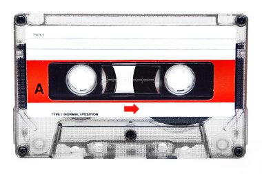 Compact cassette clipart