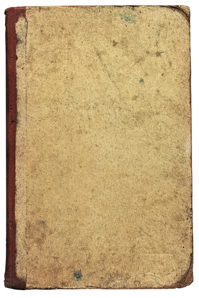Izole, eski kitap kapağı — Stok fotoğraf