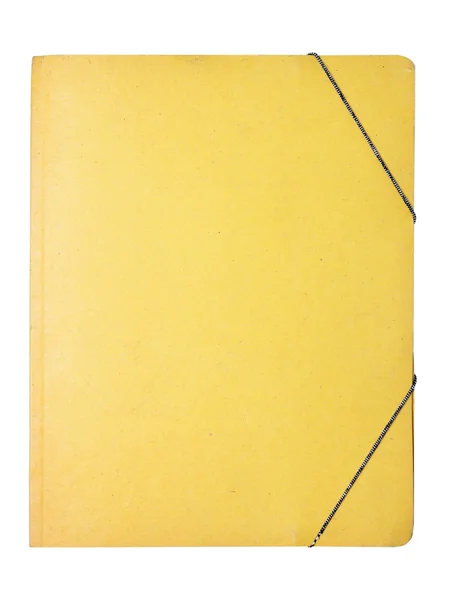 Carpeta para papeles aislados sobre fondo blanco — Foto de Stock