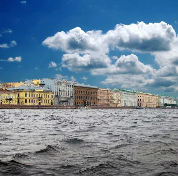 Kind from the river to St.-Petersburg, Russia — Stock Photo, Image
