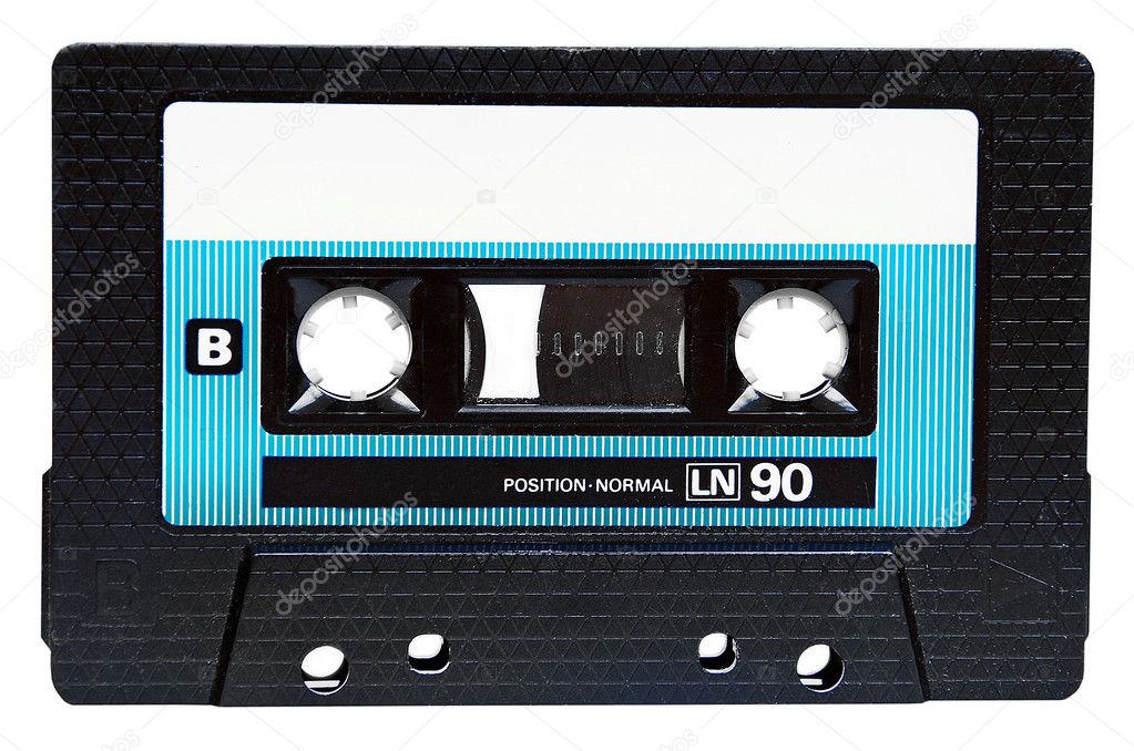 Old audio compact cassette