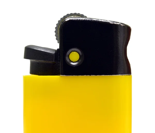 Желтая зажигалка — стоковое фото
