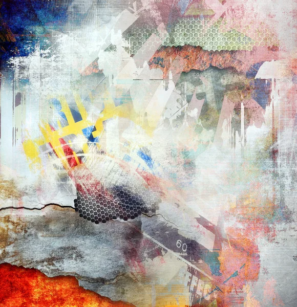 Abstrakte Grunge-Illustration — Stockfoto