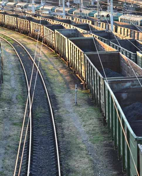 stock image Freight cars