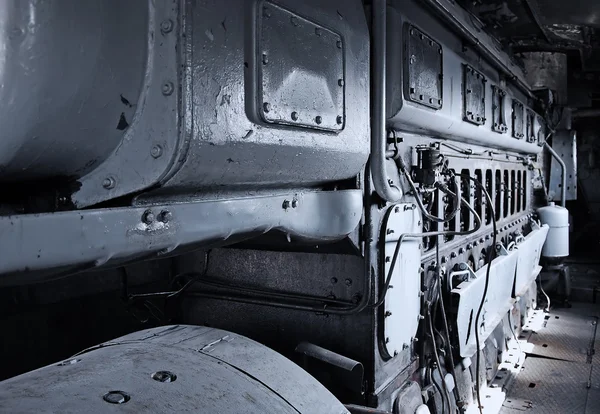 Industriële diesel-generator — Stockfoto
