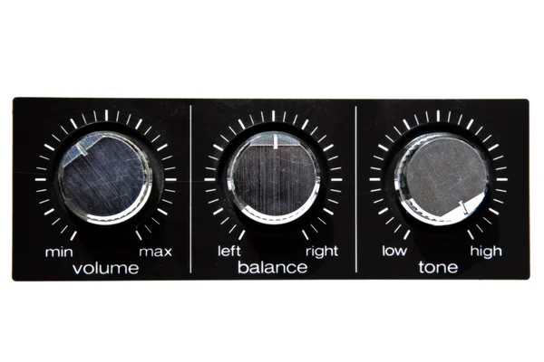 Sound control panel — Stock Photo, Image