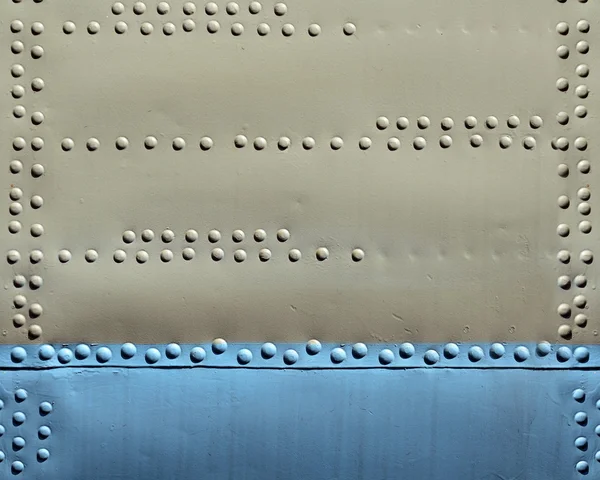 stock image Metal texture with rivets