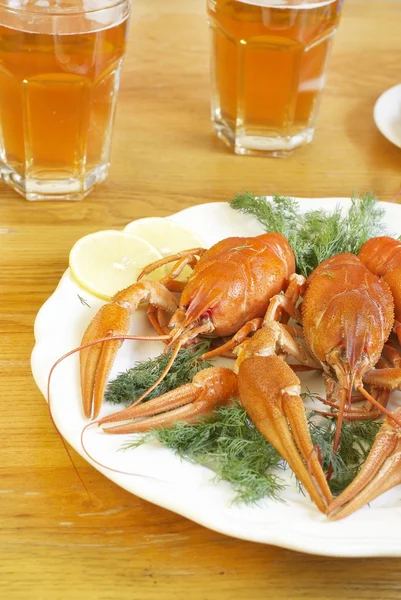 水煮螯虾 — 图库照片