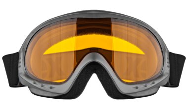 Ski goggles isolated on the white background clipart