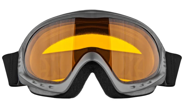 孤立在白色背景上的滑雪护目镜 — 图库照片