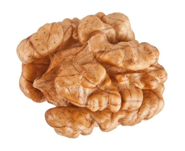 Walnuts isolated on a white background — Stock Photo, Image