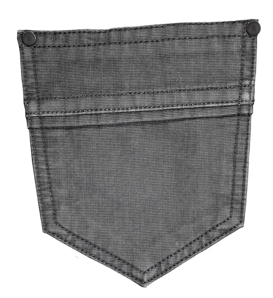 Jeans ficka isolerade — Stockfoto