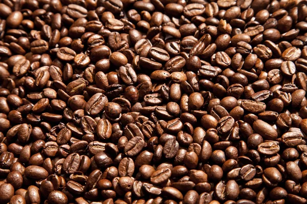 Kávové zrna pozadí Royalty Free Stock Obrázky