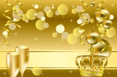 Altın lüks arka plan